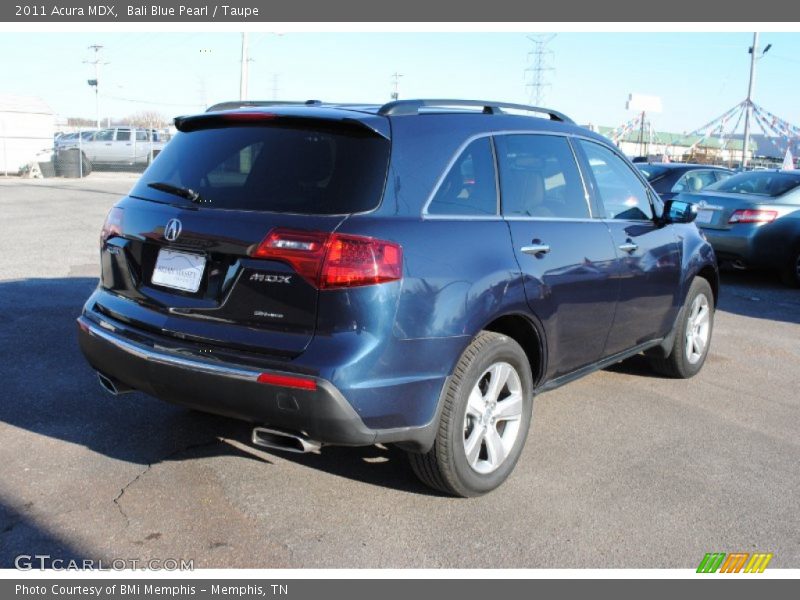 Bali Blue Pearl / Taupe 2011 Acura MDX