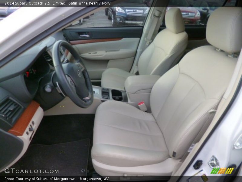  2014 Outback 2.5i Limited Ivory Interior