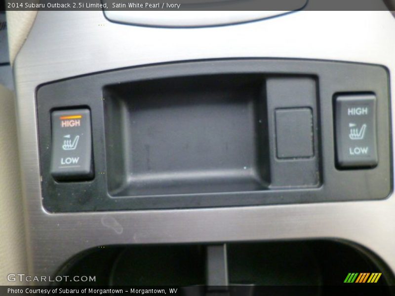 Satin White Pearl / Ivory 2014 Subaru Outback 2.5i Limited