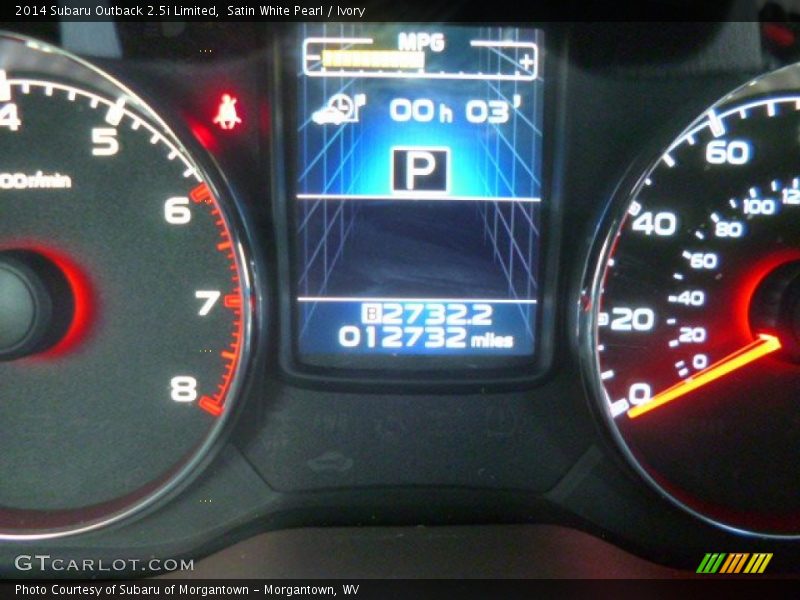 Satin White Pearl / Ivory 2014 Subaru Outback 2.5i Limited