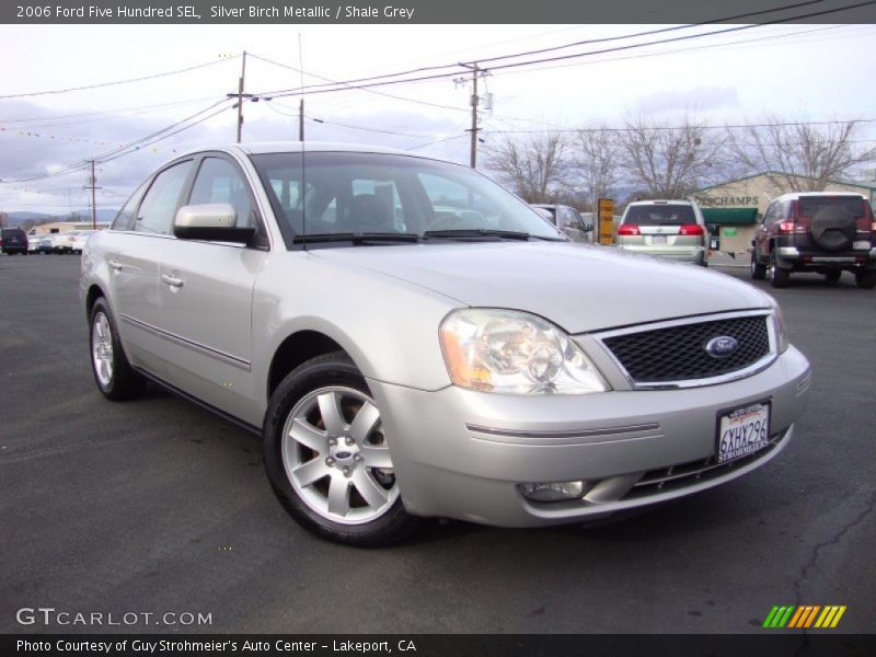 Silver Birch Metallic / Shale Grey 2006 Ford Five Hundred SEL