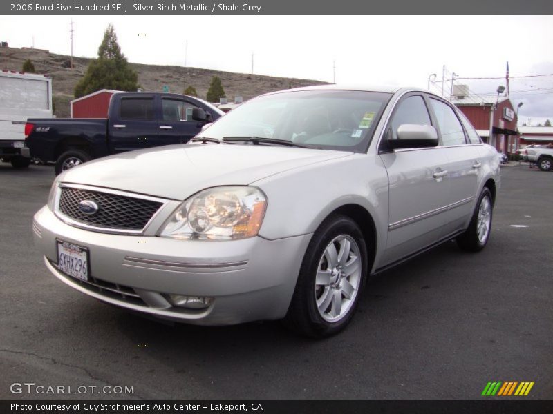 Silver Birch Metallic / Shale Grey 2006 Ford Five Hundred SEL