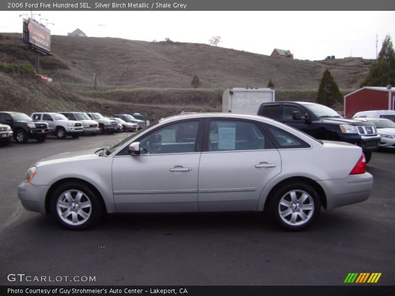 Silver Birch Metallic / Shale Grey 2006 Ford Five Hundred SEL