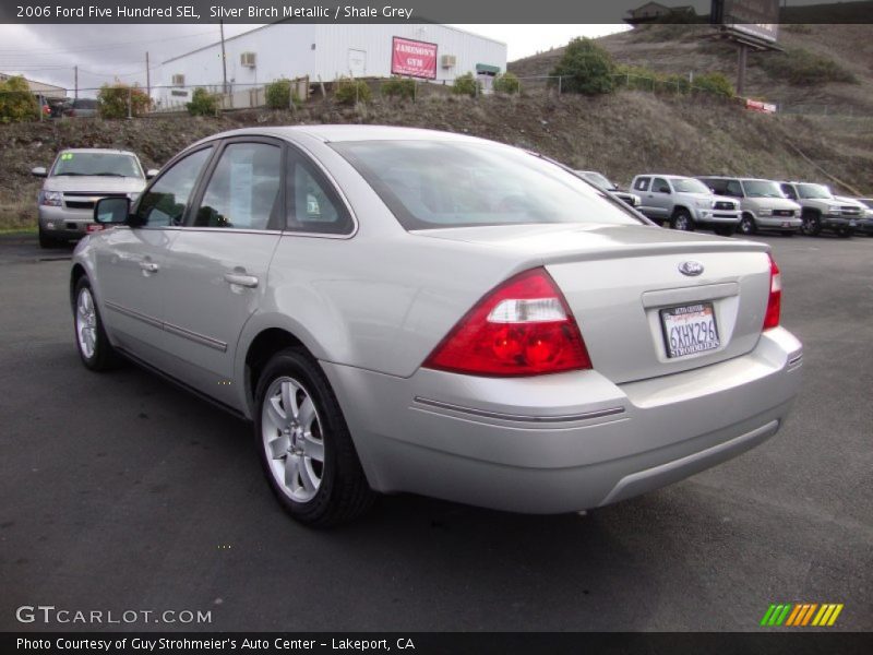 Silver Birch Metallic / Shale Grey 2006 Ford Five Hundred SEL