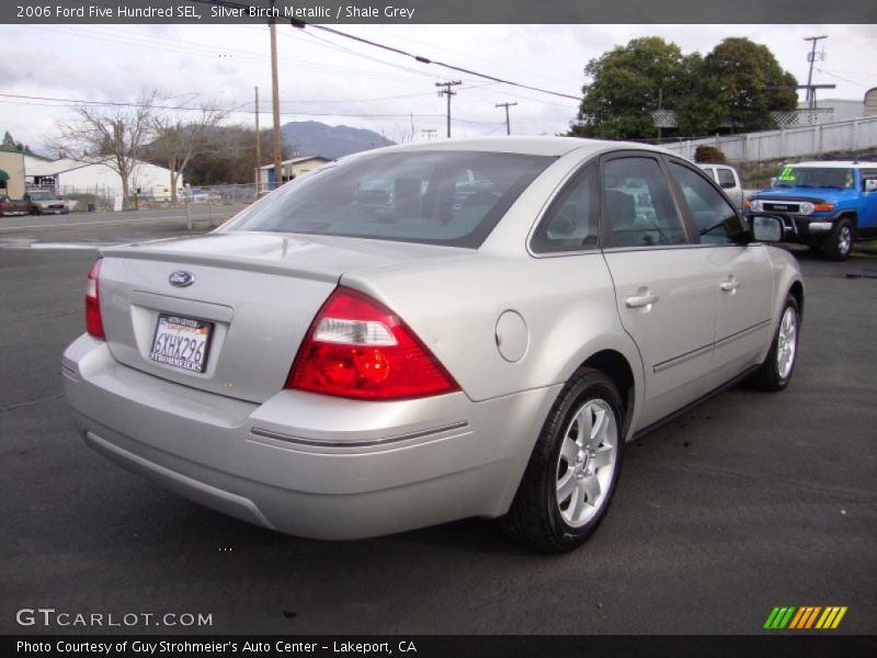 Silver Birch Metallic / Shale Grey 2006 Ford Five Hundred SEL