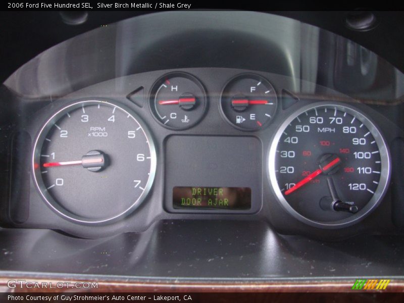  2006 Five Hundred SEL SEL Gauges