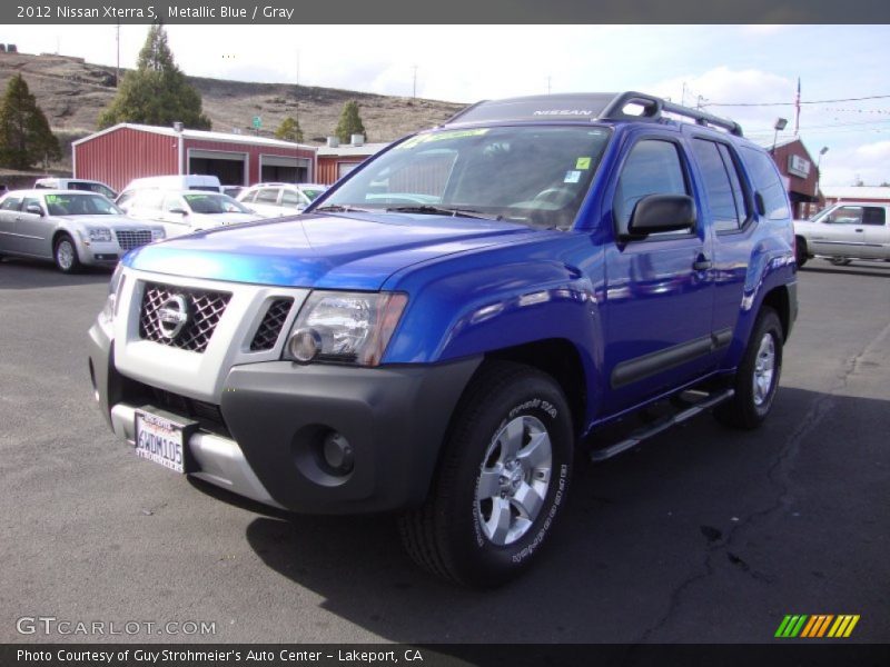 Metallic Blue / Gray 2012 Nissan Xterra S