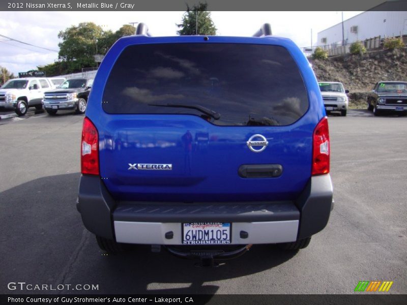 Metallic Blue / Gray 2012 Nissan Xterra S