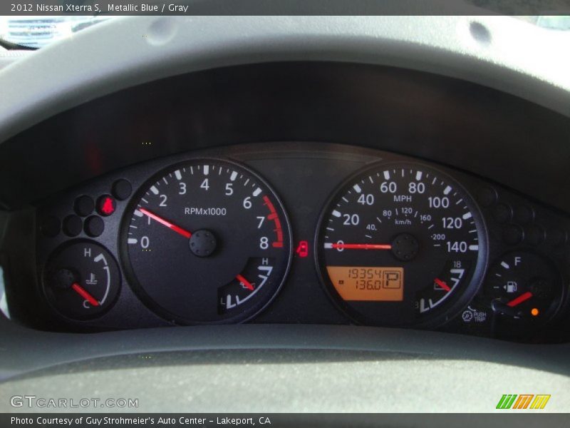 Metallic Blue / Gray 2012 Nissan Xterra S