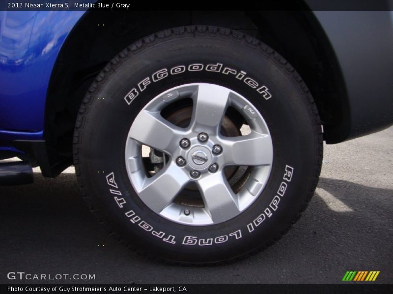 Metallic Blue / Gray 2012 Nissan Xterra S