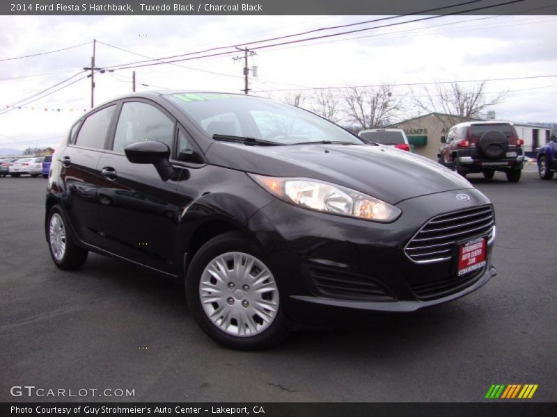 Tuxedo Black / Charcoal Black 2014 Ford Fiesta S Hatchback
