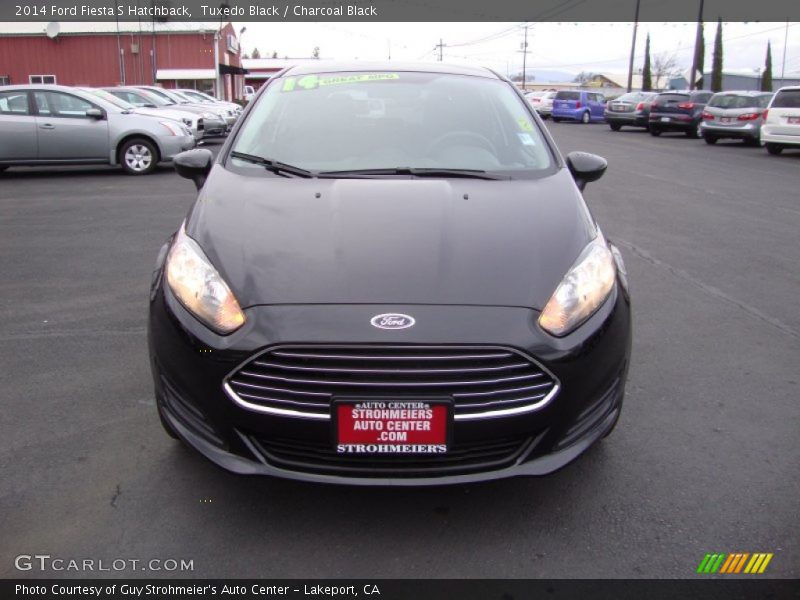 Tuxedo Black / Charcoal Black 2014 Ford Fiesta S Hatchback