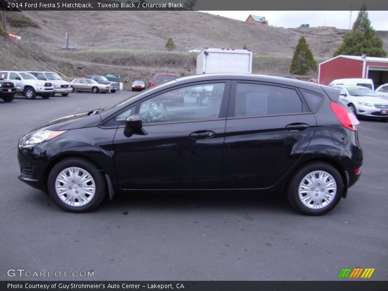 Tuxedo Black / Charcoal Black 2014 Ford Fiesta S Hatchback