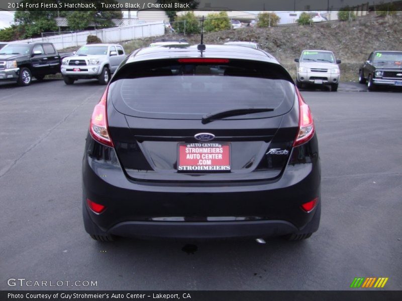 Tuxedo Black / Charcoal Black 2014 Ford Fiesta S Hatchback