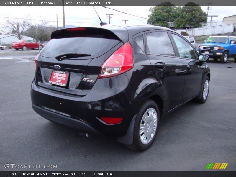 Tuxedo Black / Charcoal Black 2014 Ford Fiesta S Hatchback