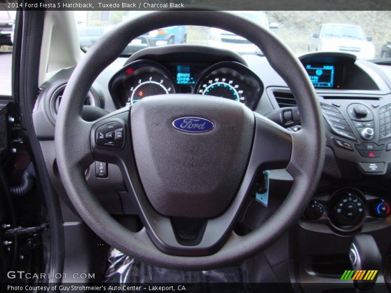 Tuxedo Black / Charcoal Black 2014 Ford Fiesta S Hatchback
