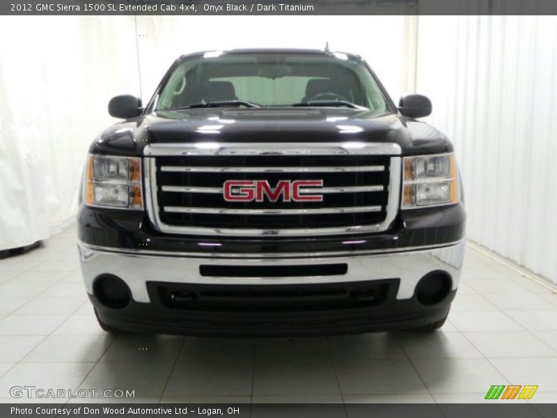 Onyx Black / Dark Titanium 2012 GMC Sierra 1500 SL Extended Cab 4x4
