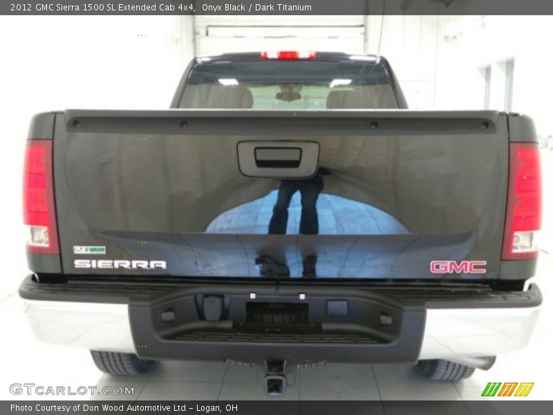 Onyx Black / Dark Titanium 2012 GMC Sierra 1500 SL Extended Cab 4x4