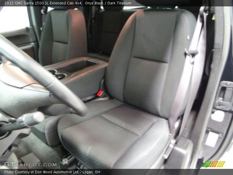 Onyx Black / Dark Titanium 2012 GMC Sierra 1500 SL Extended Cab 4x4