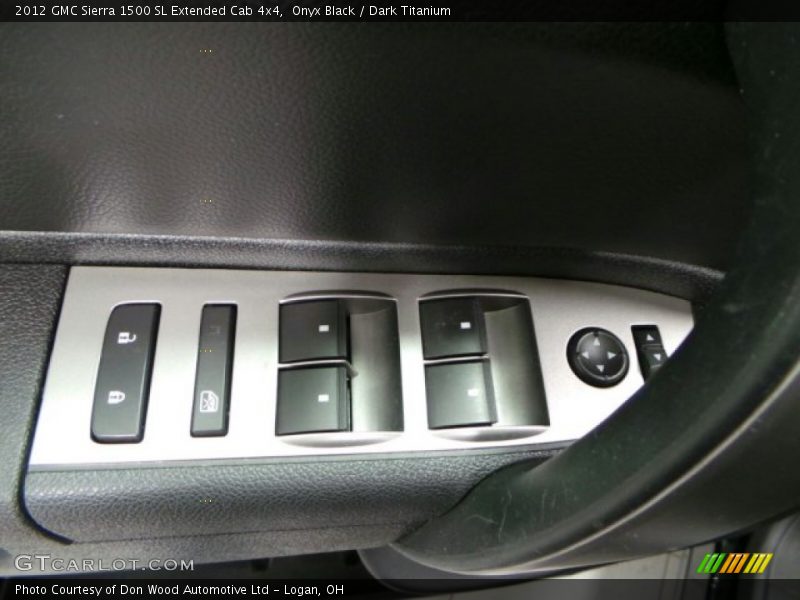 Onyx Black / Dark Titanium 2012 GMC Sierra 1500 SL Extended Cab 4x4