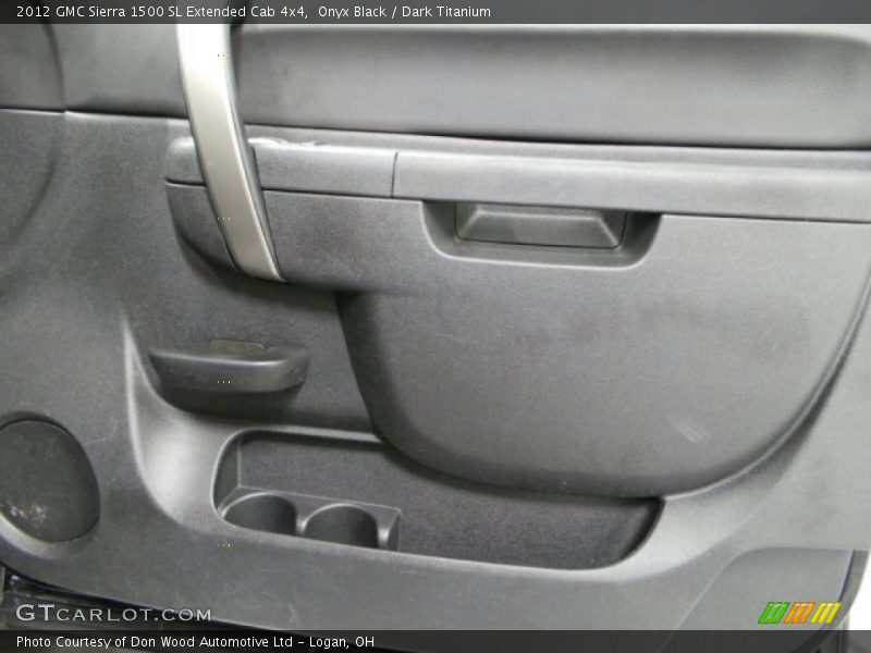 Onyx Black / Dark Titanium 2012 GMC Sierra 1500 SL Extended Cab 4x4