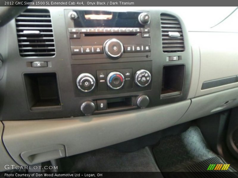 Onyx Black / Dark Titanium 2012 GMC Sierra 1500 SL Extended Cab 4x4