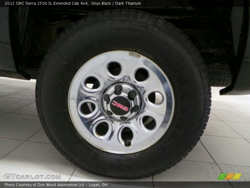 Onyx Black / Dark Titanium 2012 GMC Sierra 1500 SL Extended Cab 4x4