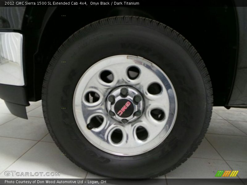 Onyx Black / Dark Titanium 2012 GMC Sierra 1500 SL Extended Cab 4x4