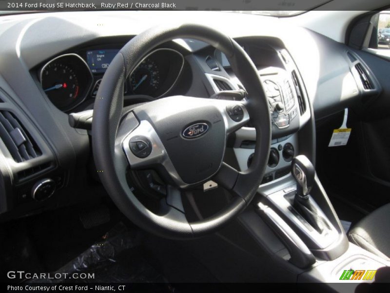 Ruby Red / Charcoal Black 2014 Ford Focus SE Hatchback
