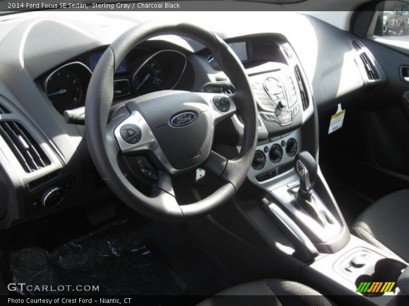 Sterling Gray / Charcoal Black 2014 Ford Focus SE Sedan