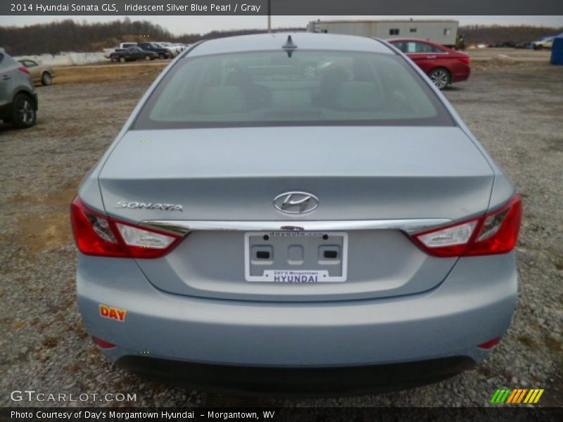 Iridescent Silver Blue Pearl / Gray 2014 Hyundai Sonata GLS