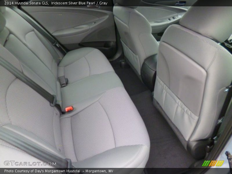 Iridescent Silver Blue Pearl / Gray 2014 Hyundai Sonata GLS