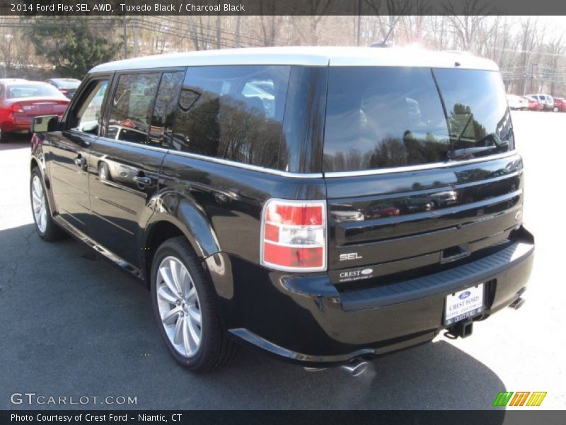 Tuxedo Black / Charcoal Black 2014 Ford Flex SEL AWD
