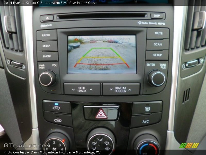 Iridescent Silver Blue Pearl / Gray 2014 Hyundai Sonata GLS