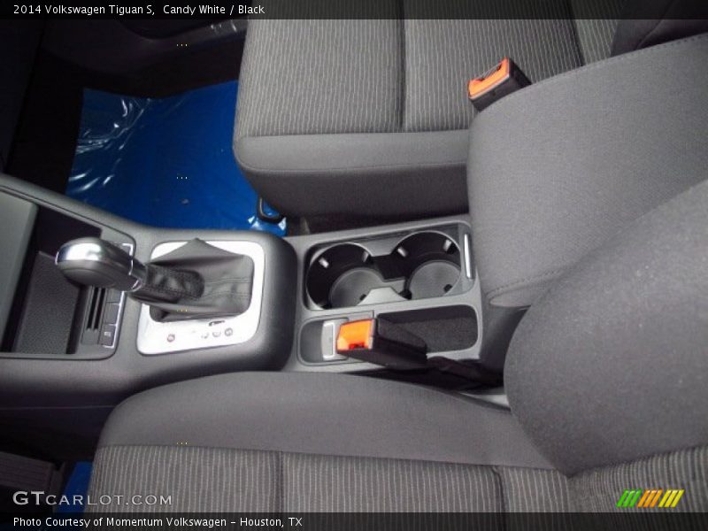 Candy White / Black 2014 Volkswagen Tiguan S