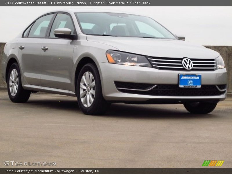 Tungsten Silver Metallic / Titan Black 2014 Volkswagen Passat 1.8T Wolfsburg Edition