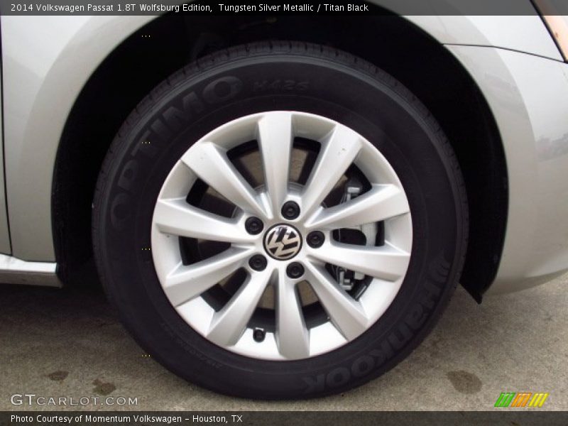 Tungsten Silver Metallic / Titan Black 2014 Volkswagen Passat 1.8T Wolfsburg Edition