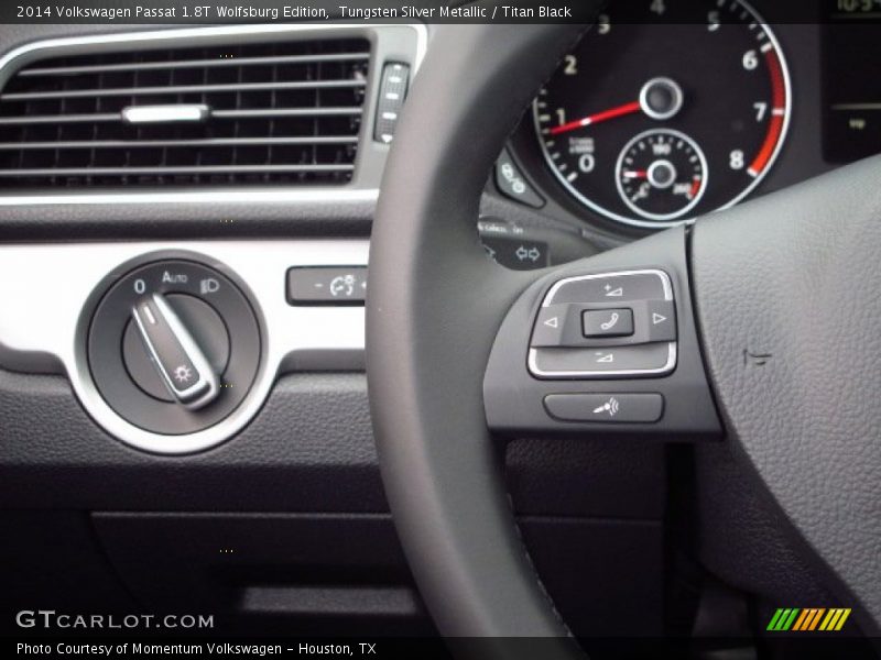 Tungsten Silver Metallic / Titan Black 2014 Volkswagen Passat 1.8T Wolfsburg Edition