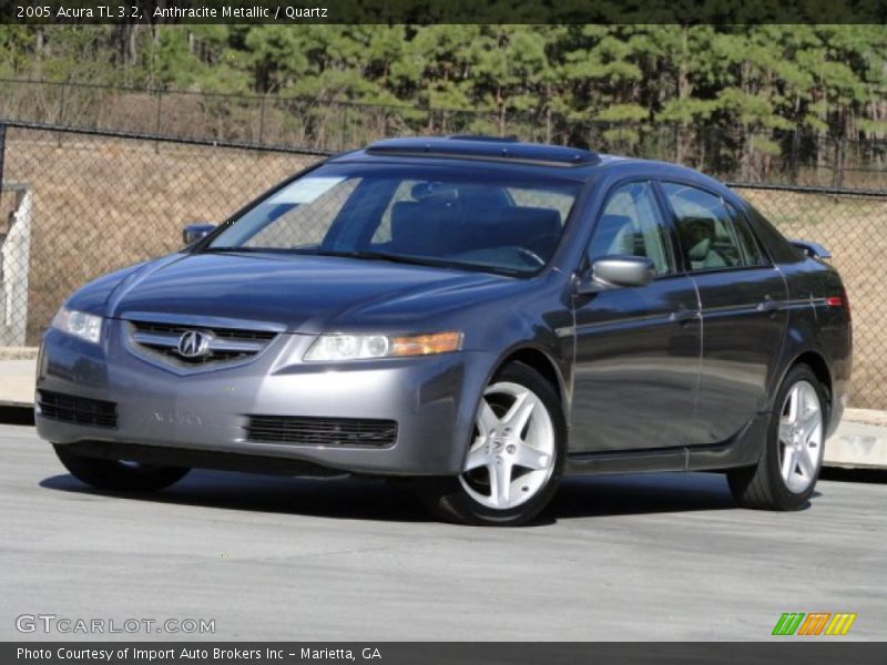 Anthracite Metallic / Quartz 2005 Acura TL 3.2