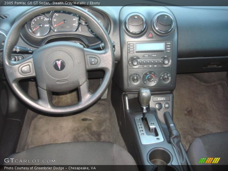 Stealth Gray Metallic / Ebony 2005 Pontiac G6 GT Sedan