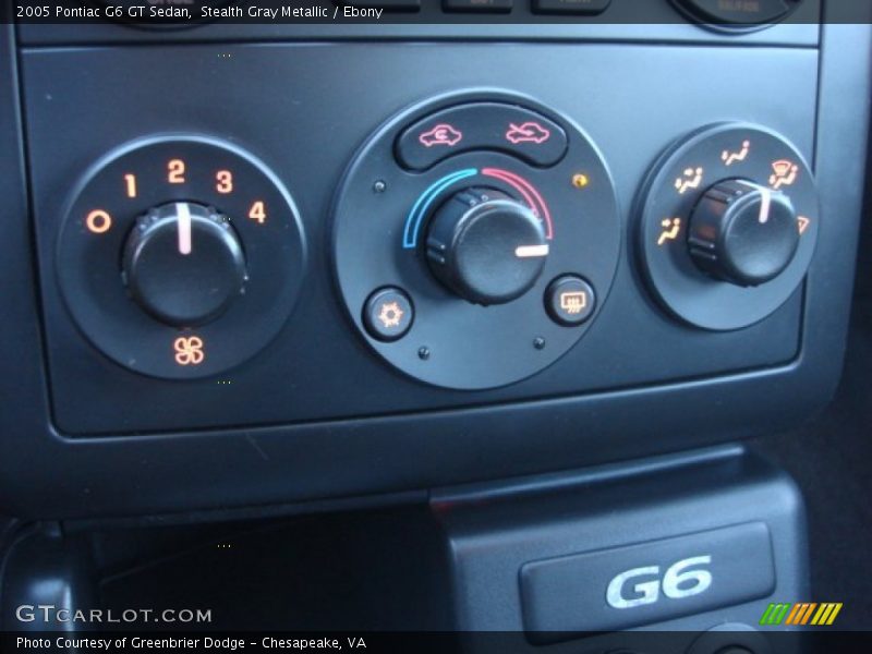 Stealth Gray Metallic / Ebony 2005 Pontiac G6 GT Sedan