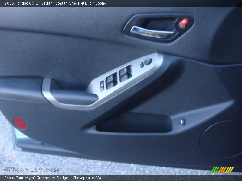 Stealth Gray Metallic / Ebony 2005 Pontiac G6 GT Sedan