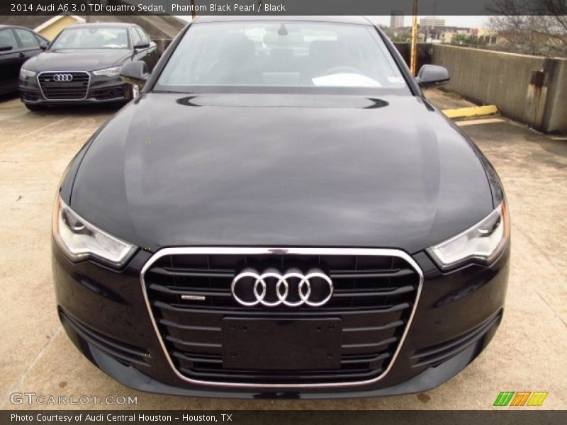 Phantom Black Pearl / Black 2014 Audi A6 3.0 TDI quattro Sedan