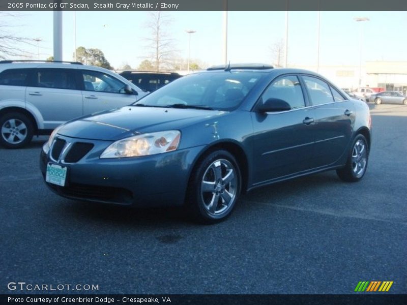 Stealth Gray Metallic / Ebony 2005 Pontiac G6 GT Sedan