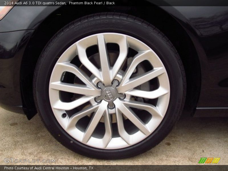 Phantom Black Pearl / Black 2014 Audi A6 3.0 TDI quattro Sedan