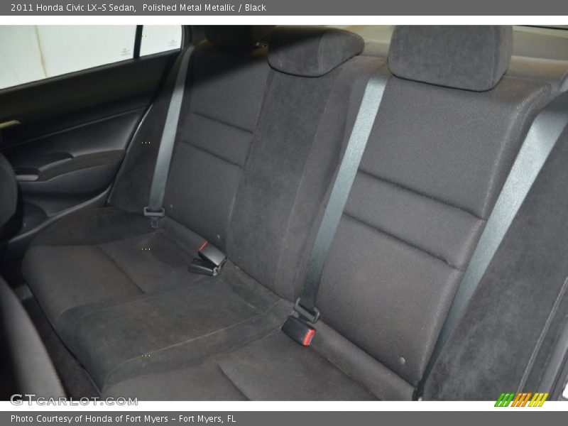 Polished Metal Metallic / Black 2011 Honda Civic LX-S Sedan