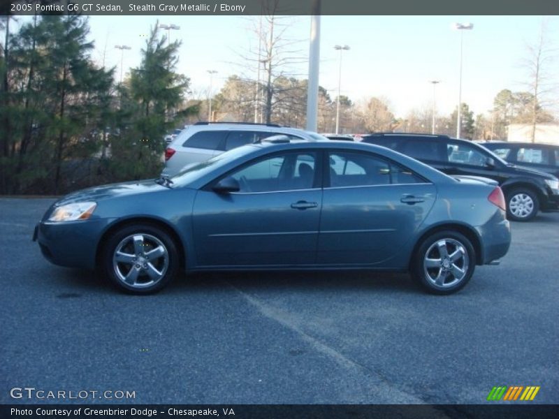 Stealth Gray Metallic / Ebony 2005 Pontiac G6 GT Sedan