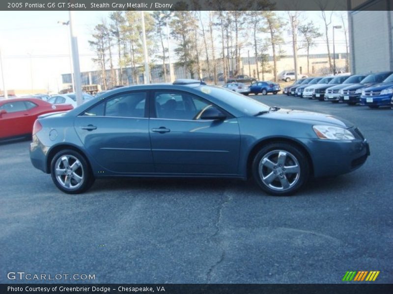 Stealth Gray Metallic / Ebony 2005 Pontiac G6 GT Sedan