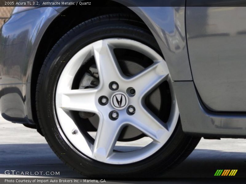 Anthracite Metallic / Quartz 2005 Acura TL 3.2