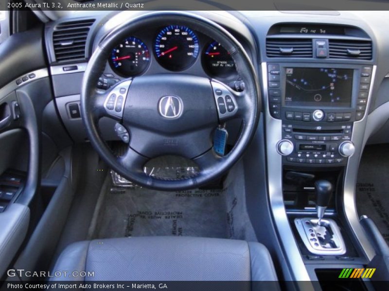 Anthracite Metallic / Quartz 2005 Acura TL 3.2
